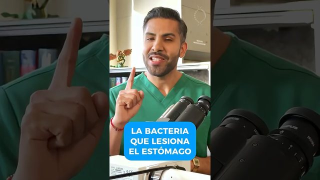 Miniatura del video: ¿La bacteria que echa pleito a tu estómago? #saludgastrointestinal #gastritis