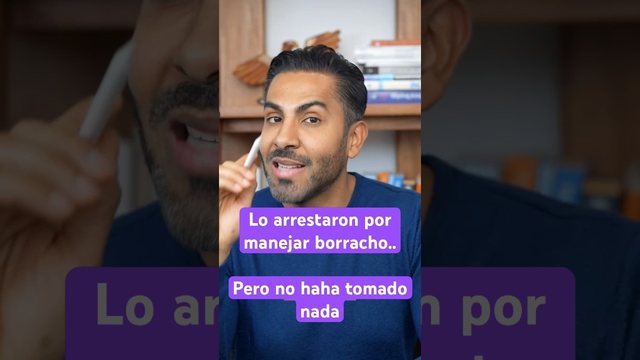 Miniatura del video: Lo arrestaron por manejar borracho.. pero no habia bebido nada