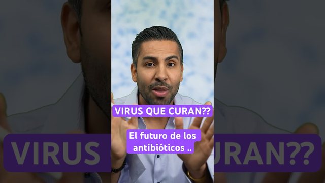 Portada del video: Utilizar virus como antibióticos.. en serio?  🤯